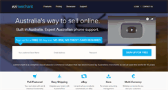 Desktop Screenshot of ezimerchant.com.au